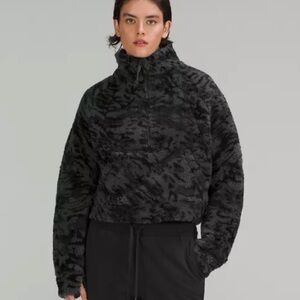 lululemon athletica Charcoal Teddy Jacket